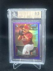 Shelby Miller [Purple Refractor] #116 Baseball Cards 2013 Bowman Chrome Prices