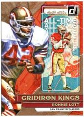 Ronnie Lott [Studio Series] #AT-9 Football Cards 2022 Panini Donruss All Time Gridiron Kings Prices