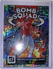 Nicholas Castellanos [Vector] #BS-10 Baseball Cards 2022 Panini Donruss Bomb Squad Prices