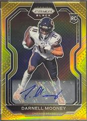 Darnell Mooney [Gold Signature] Football Cards 2020 Panini Chronicles Prizm Black Prices
