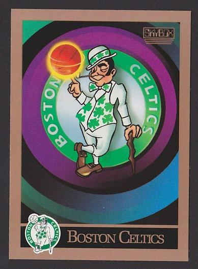 Boston Celtics Team Checklist #329 Cover Art