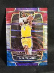 LeBron James [Tri Color Prizm] #100 Basketball Cards 2021 Panini Select Prices