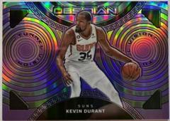 Kevin Durant [Purple Flood] #13 Basketball Cards 2022 Panini Obsidian Tunnel Vision Prices