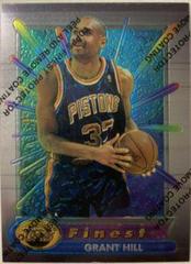 Grant Hill [w/ Coating] Basketball Cards 1994 Finest Prices