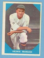 Red Ruffing [Heinie Manush Back] #18 Baseball Cards 1960 Fleer Prices