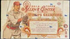 Hobby Box Baseball Cards 2014 Topps Allen & Ginter Prices