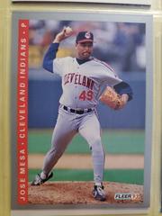 Jose Mesa #596 Baseball Cards 1993 Fleer Prices