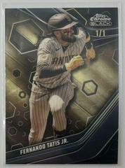 Fernando Tatis Jr. [Superfractor] #94 Baseball Cards 2023 Topps Chrome Black Prices
