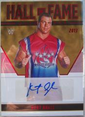 Kurt Angle [Red] #HF-KAG Wrestling Cards 2022 Panini Chronicles WWE Hall of Fame Autographs Prices