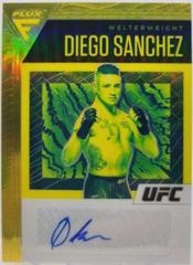 Diego Sanchez [Gold] Ufc Cards 2021 Panini Chronicles UFC Flux Auto Prices