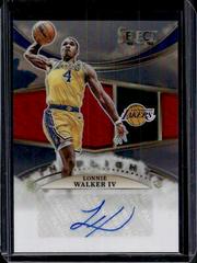 Lonnie Walker IV [Red] #IFS-LWK Basketball Cards 2022 Panini Select In Flight Signatures Prices
