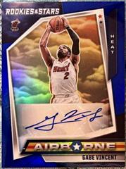 Gabe Vincent [Blue] Basketball Cards 2021 Panini Chronicles Airborne Signatures Prices