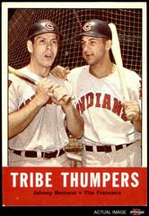 J. Romano, T. Francona #392 Baseball Cards 1963 Topps Prices