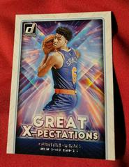 Quentin Grimes Basketball Cards 2021 Panini Donruss Great X Pectations Prices