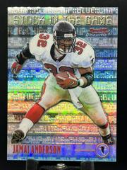 Jamal Anderson [Refractor] Football Cards 1999 Bowman Chrome Stock in the Game Prices