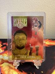 Zach LaVine [Asia Red Yellow] #20 Basketball Cards 2021 Panini Illusions Intriguing Players Prices