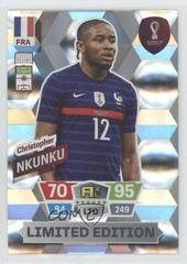 Christopher Nkunku Soccer Cards 2022 Panini Adrenalyn XL FIFA World Cup Qatar Limited Edition Prices