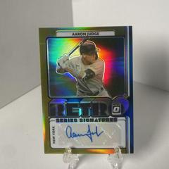 Aaron Judge [Gold] #RET-AJ Baseball Cards 2021 Panini Donruss Optic Retro Signature Series Prices