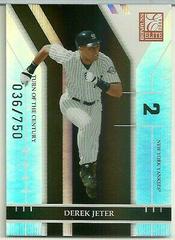 Derek Jeter [Turn of the Century] Baseball Cards 2004 Donruss Elite Prices