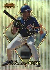 Homer Bush [Refractor] #147 Baseball Cards 1999 Bowman's Best Prices