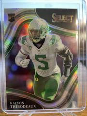 Kayvon Thibodeaux #SNKT Football Cards 2022 Panini Select Draft Picks Numbers Prices