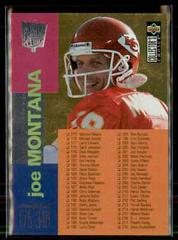 Joe Montana [Player's Club Platinum] Football Cards 1995 Collector's Choice Prices