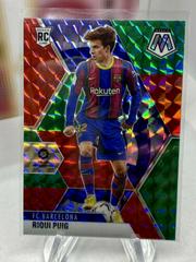 Riqui Puig [Choice Red & Green Mosaic] Soccer Cards 2020 Panini Mosaic La Liga Prices
