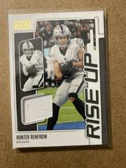 Hunter Renfrow #RU12 Football Cards 2022 Panini Score Rise Up Prices