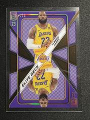 LeBron James [Gold] #3 Basketball Cards 2023 Donruss Elite Deck Prices