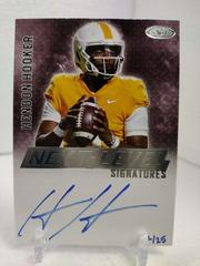 Hendon Hooker [Silver] #NLS-HH Football Cards 2023 Sage Next Level Signatures Prices