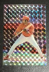 Deion Sanders [Refractor] #299 Baseball Cards 1997 Finest Embossed Prices