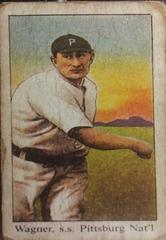 Honus Wagner [Throwing] Baseball Cards 1909 E90-1 American Caramel Prices