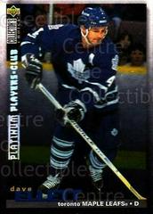 Dave Ellett [Platinum Player's Club] #162 Hockey Cards 1995 Collector's Choice Prices