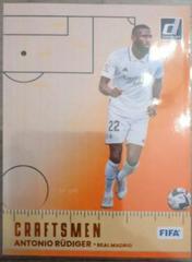 Antonio Rudiger [Orange] #21 Soccer Cards 2022 Panini Donruss Craftsmen Prices