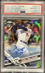 Cody Bellinger [Autograph Gold Refractor] #HMT10 Baseball Cards 2017 Topps Chrome Update Prices