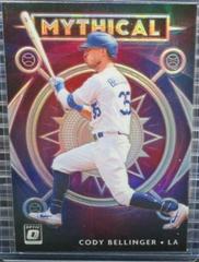 Cody Bellinger [Holo] #M-5 Baseball Cards 2020 Panini Donruss Optic Mythical Prices