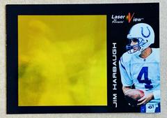 Jim Harbaugh [Gold] #8 Football Cards 1996 Pinnacle Laser View Prices