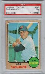 Bob Saverine #149 Baseball Cards 1968 O Pee Chee Prices