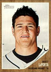 Matt LaPorta #78 Baseball Cards 2011 Topps Heritage Prices