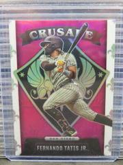Fernando Tatis Jr. [Pink] Baseball Cards 2022 Panini Chronicles Crusade Prices