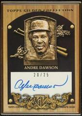 Andre Dawson #HAFPA-AD Baseball Cards 2022 Topps Gilded Collection Gold Framed Hall of Famer Plaque Autographs Prices