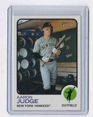 Aaron Judge [Image Variation] #201 Baseball Cards 2022 Topps Heritage Prices