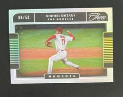 Shohei Ohtani [Holo Gold] Baseball Cards 2022 Panini Three and Two Moments Prices