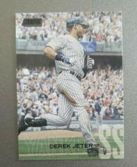 Derek Jeter [Running Rainbow Foil] #275 Baseball Cards 2018 Stadium Club Prices