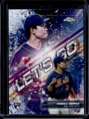 Kodai Senga #LG-56 Baseball Cards 2023 Topps Chrome Let's Go Prices
