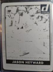 Jason Heyward [Black Border] Baseball Cards 2016 Panini Donruss Prices