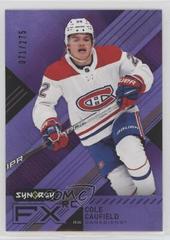 Cole Caufield [Purple] Hockey Cards 2021 Upper Deck Synergy FX Rookies Prices
