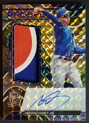 Mark Vientos [Gold] #PJA-MV Baseball Cards 2022 Panini Chronicles Spectra Prospect Jersey Autographs Prices