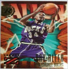 Ray Allen Basketball Cards 1996 Skybox Z Force Prices
