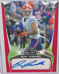 Ricky Pearsall [Red] #BA-RP1 Football Cards 2023 Leaf Draft Autographs Prices